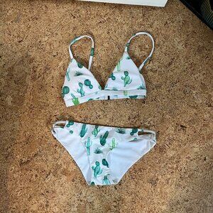 Faherty cactus print bikini